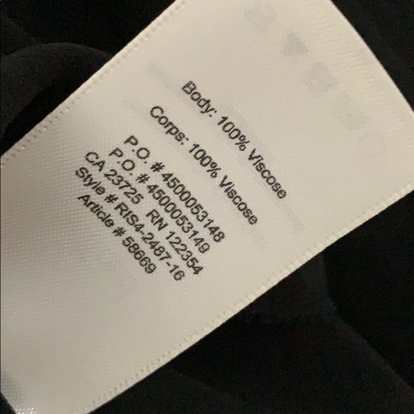 Aritzia Wilfred Sheer Black Blouse - Picture 5 of 7